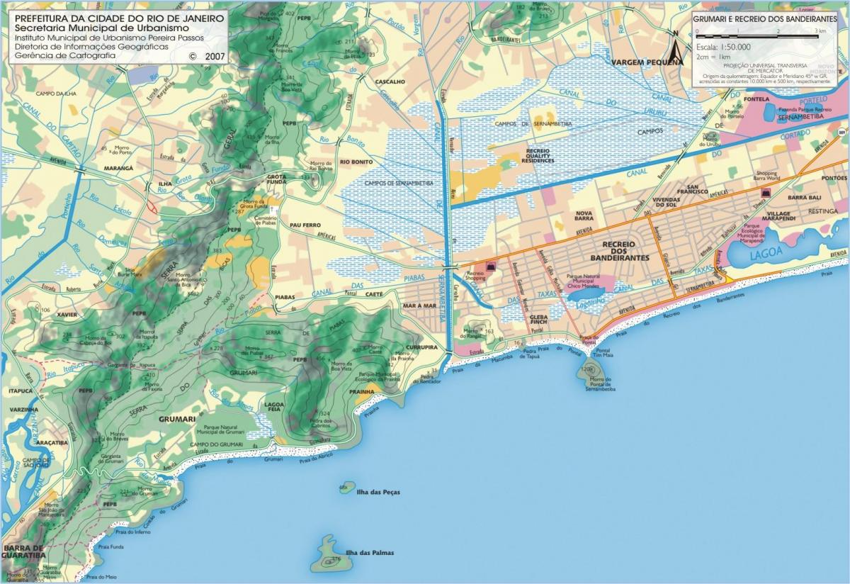 Mapa Reserva hondartza