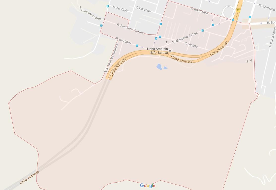 Mapa Água Santa