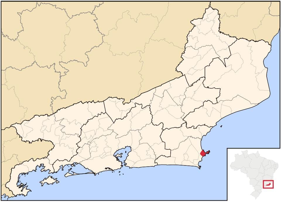 Mapa Armação dos Búzios