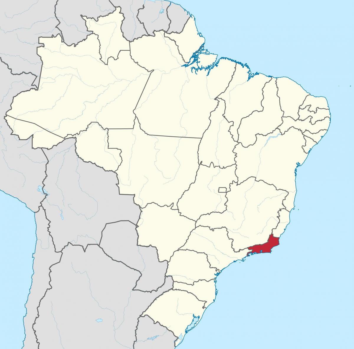 Mapa Egoera Rio de Janeiro