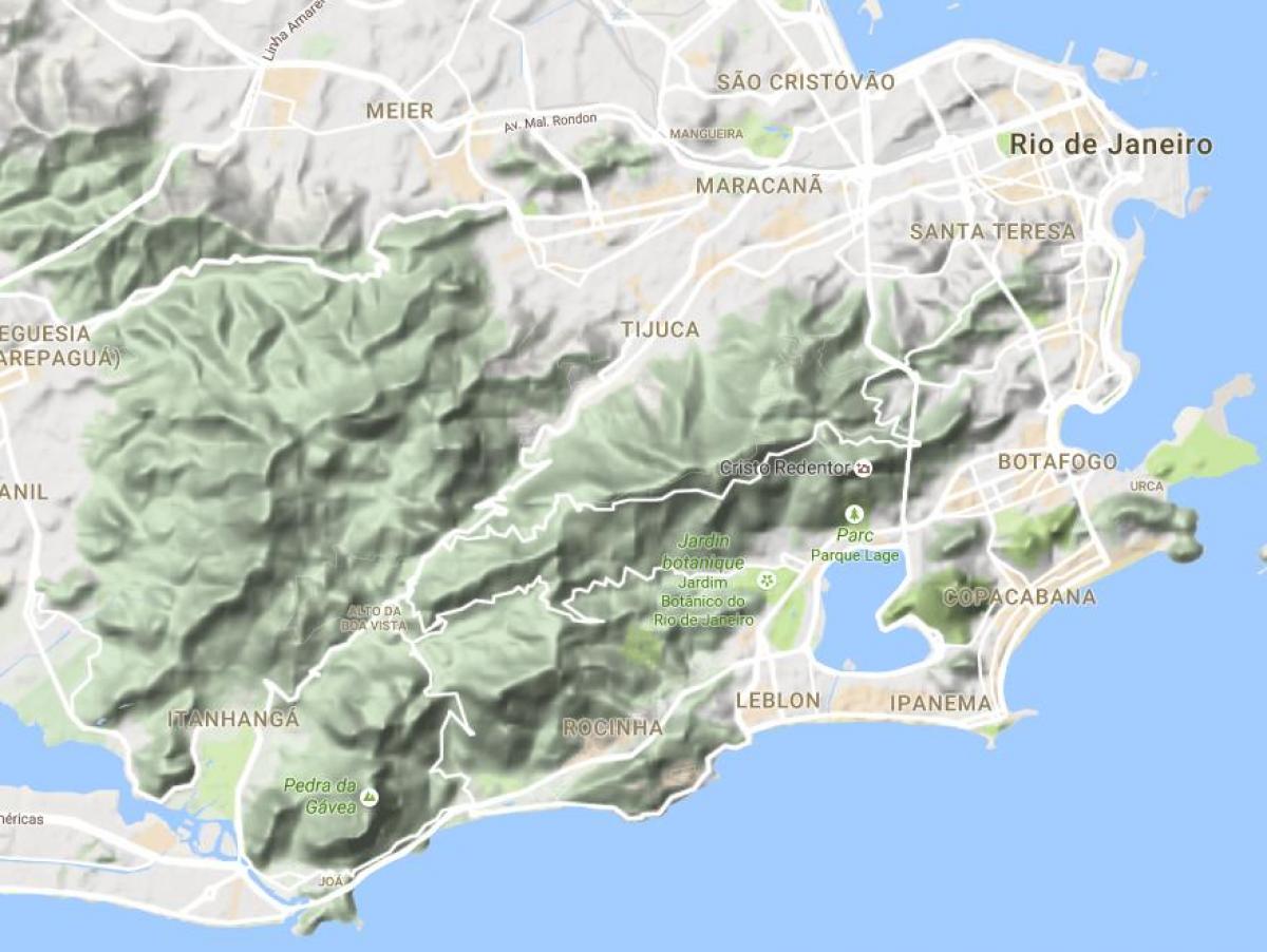Mapa erliebe Rio de Janeiro