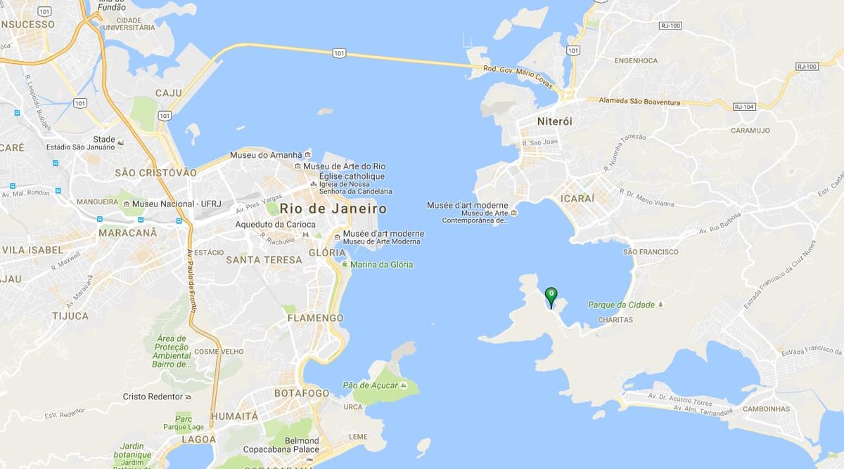 Mapa hondartza Cáis