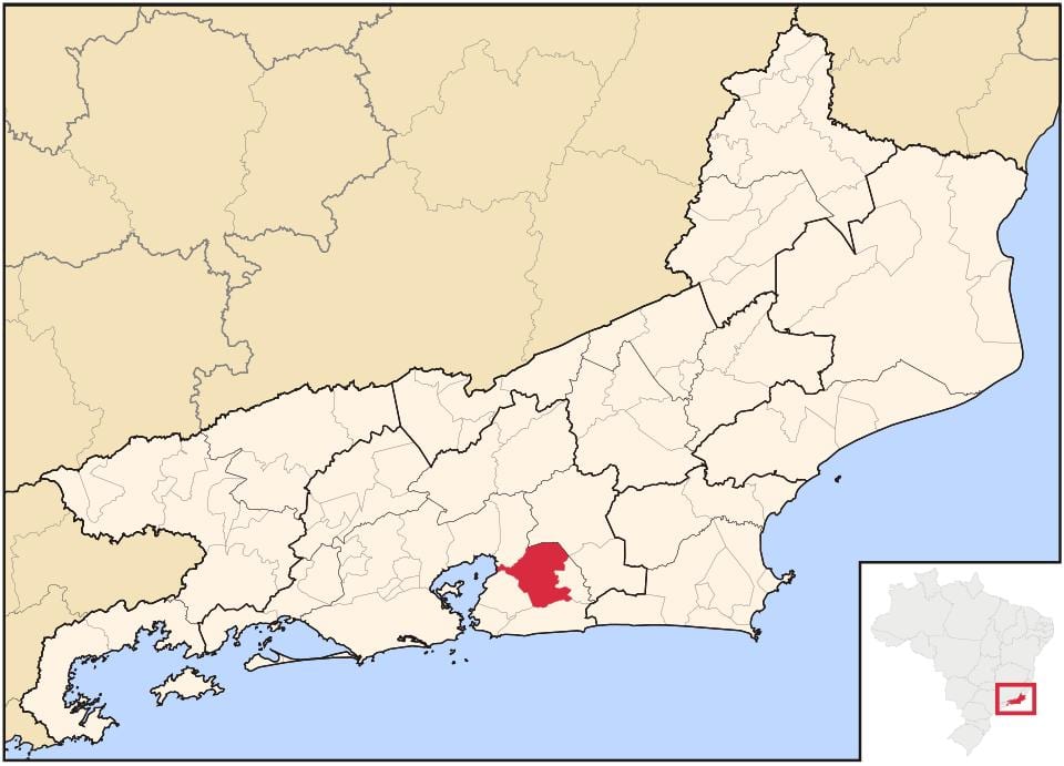 Mapa Itaboraí