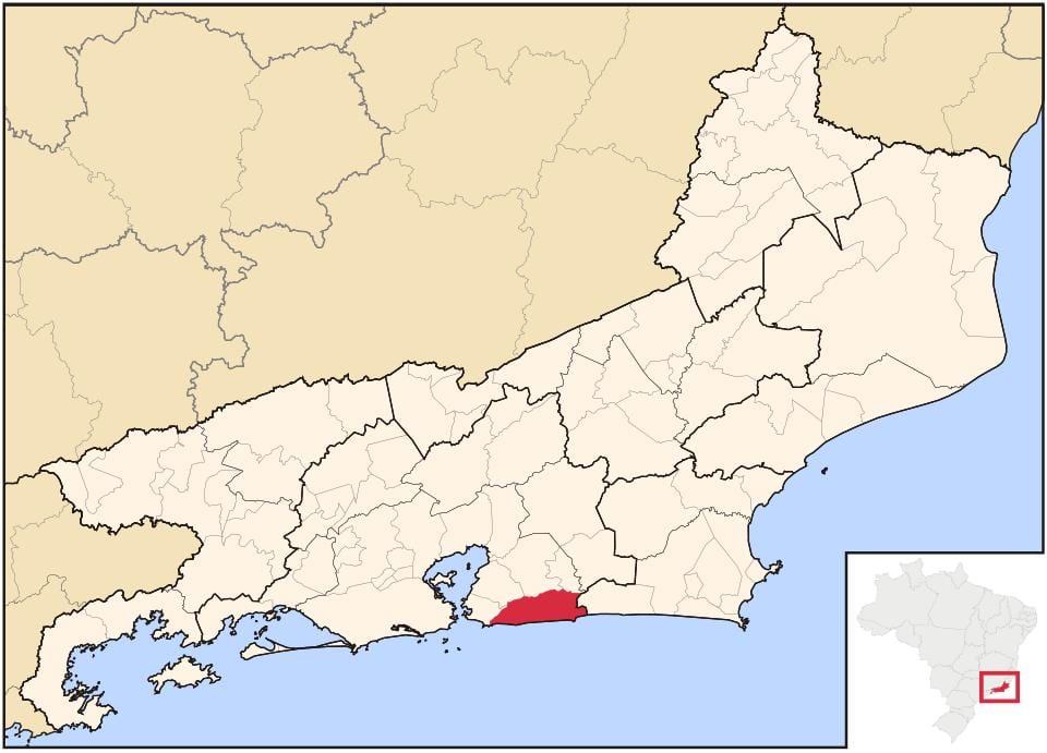 Mapa Maricá