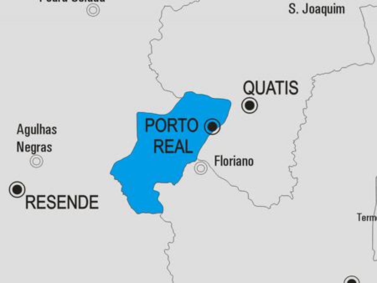 Mapa Porto Benetako udalerriko