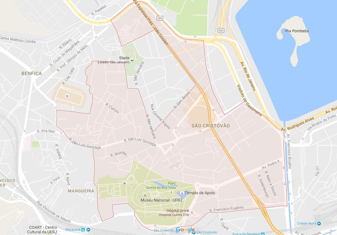 Mapa São Cristóvão
