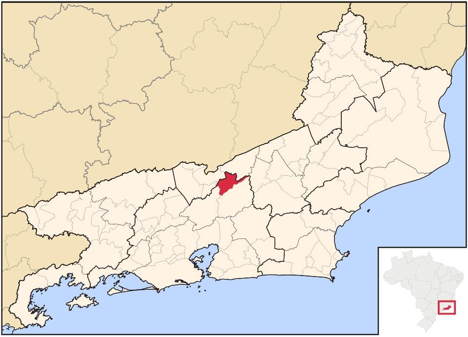 Mapa São José egin Vale do Rio Preto