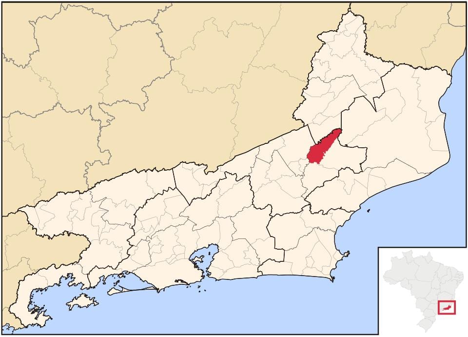 Mapa São Sebastião egin Alto