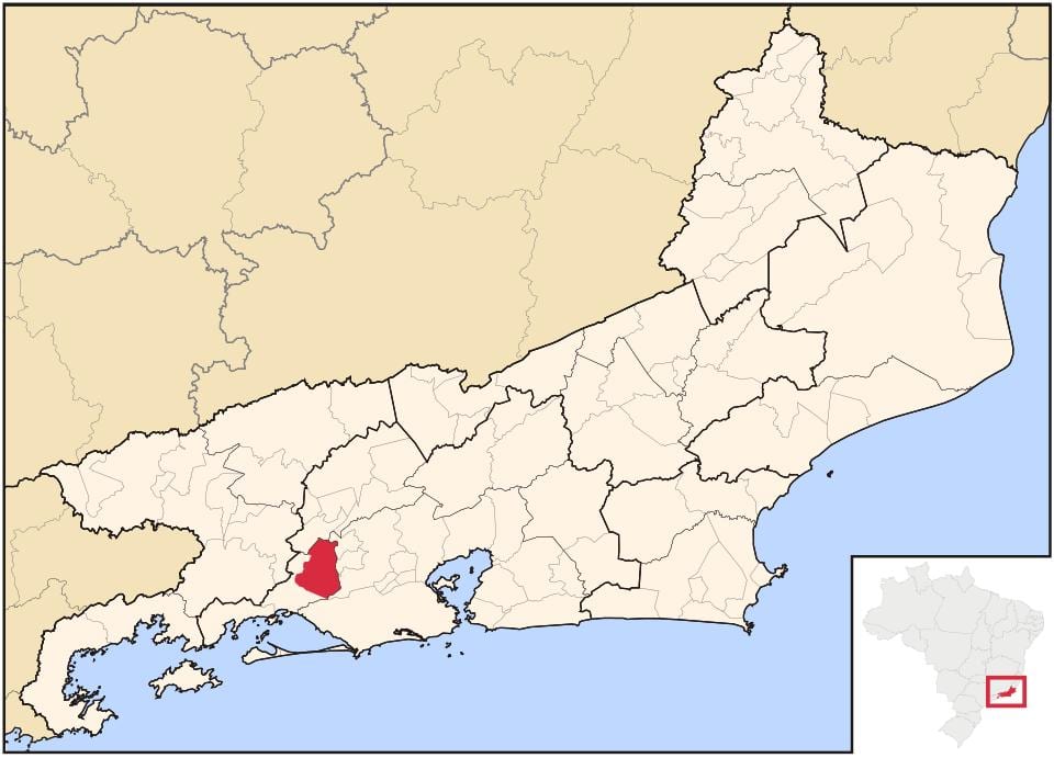 Mapa Seropédica