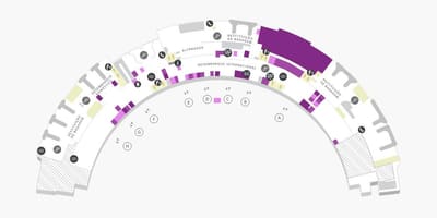 Mapa aireportua Galeão Terminal 1 0 Maila