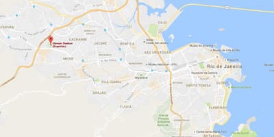 Mapa Engenhão