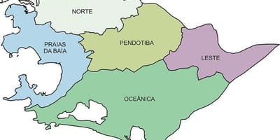 Mapa Eskualde Niterói