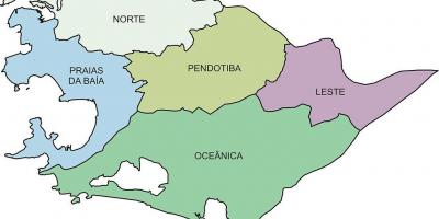 Mapa Eskualde Niterói