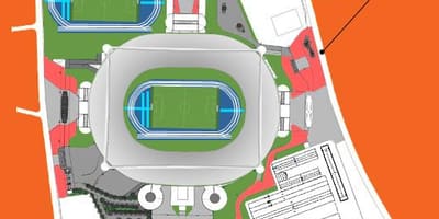 Mapa estadio Engenhão