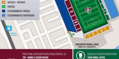 Mapa estadio Giulite Coutinho