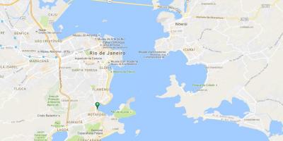 Mapa hondartza Botafogo