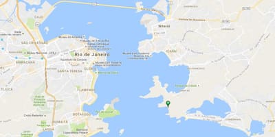 Mapa hondartza Forte Imbuí
