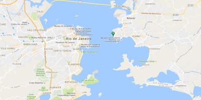 Mapa hondartza Gragoatá