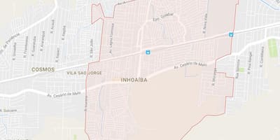 Mapa Inhoaíba