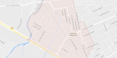 Mapa Jardim América
