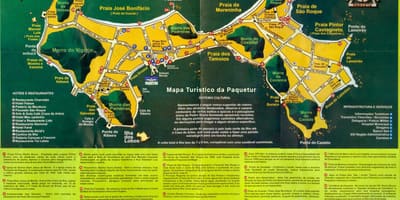 Mapa Paquetá