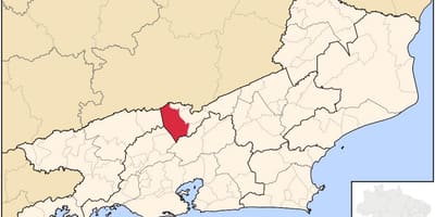 Mapa Paraíba do Sul