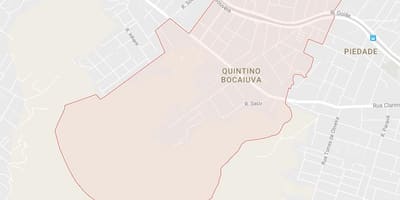 Mapa Quintino Bocaiúva