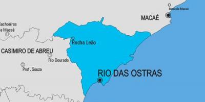 Mapa Rio de Janeiro udalerriko
