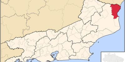 Mapa São Francisco de Itabapoana