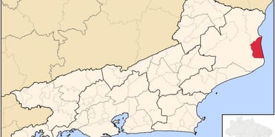 Mapa São João da Barra